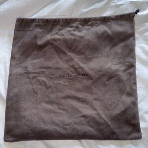 Bottega Veneta Brown Zip Pouch
